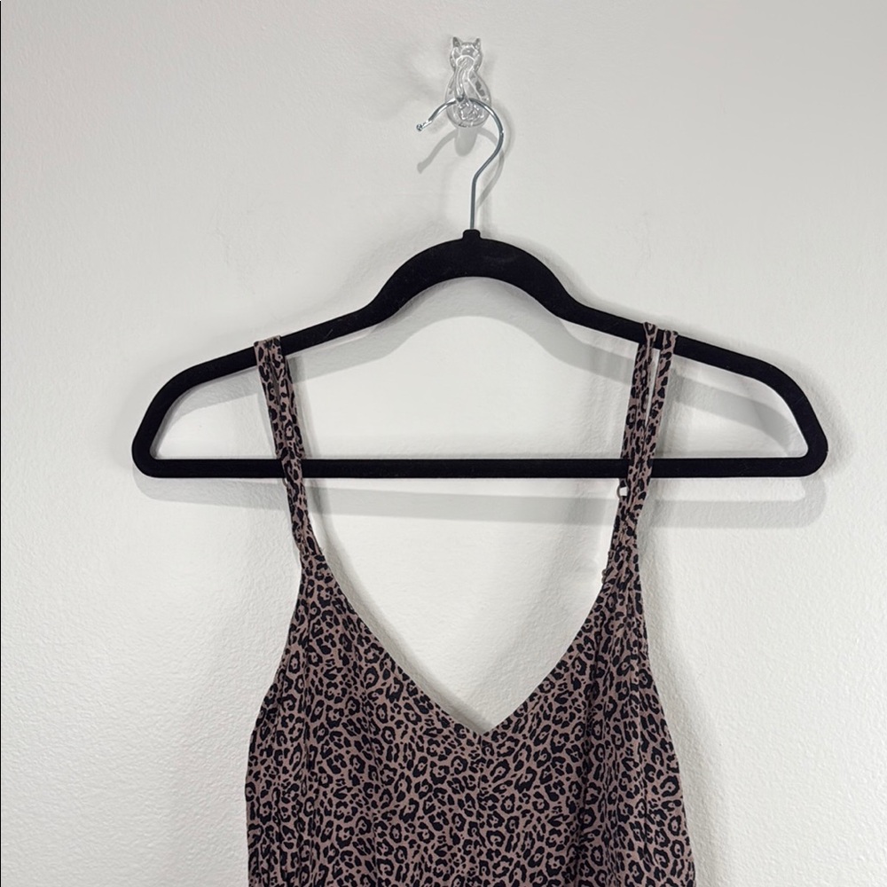 American Eagle Leopard Print Romper - image 2